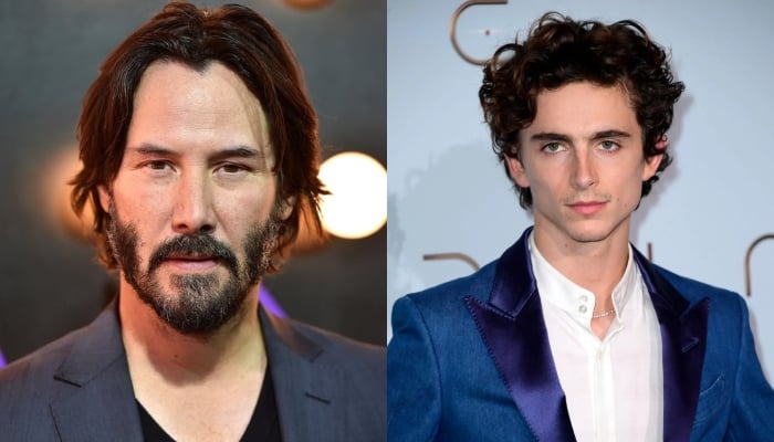 Photo: Timothee Chalamet recommended listening to Keanu Reeves: Source