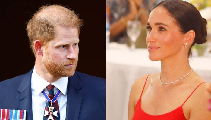 Prince Harry cementing his separation from Meghan Markle even further