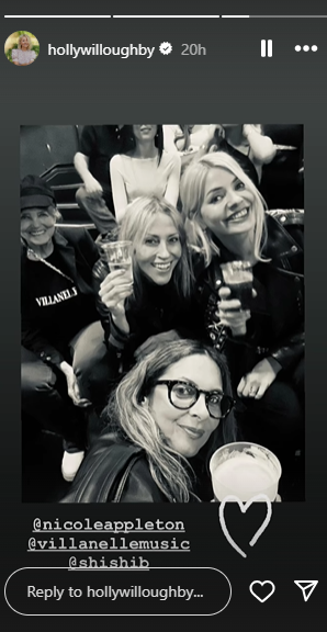 Holly Willoughby treats herself with girls night amid Phillip Schofield drama