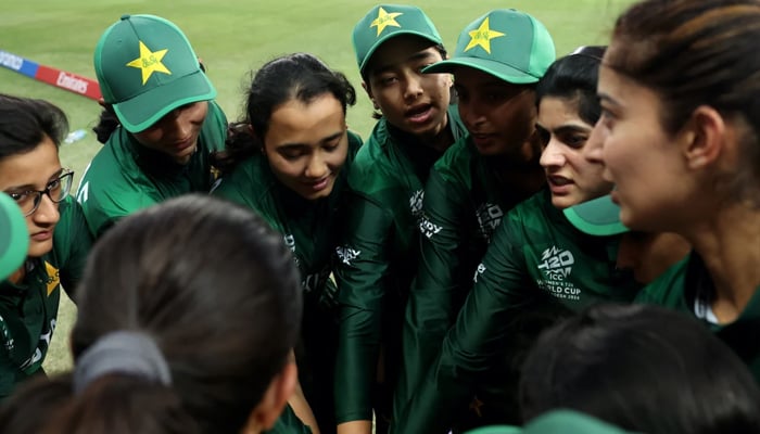 Pakistan women cricket team against their New Zealand counterpart during the Womens T20 World Cup 2024. — ICC