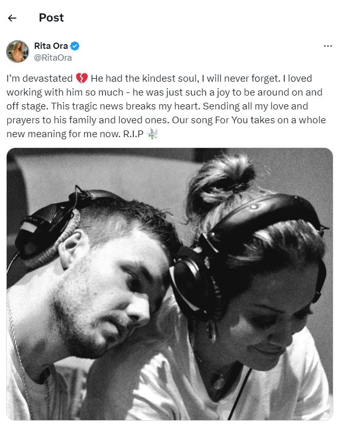 Devastated Rita Ora breaks down performing Liam Payne duet For You