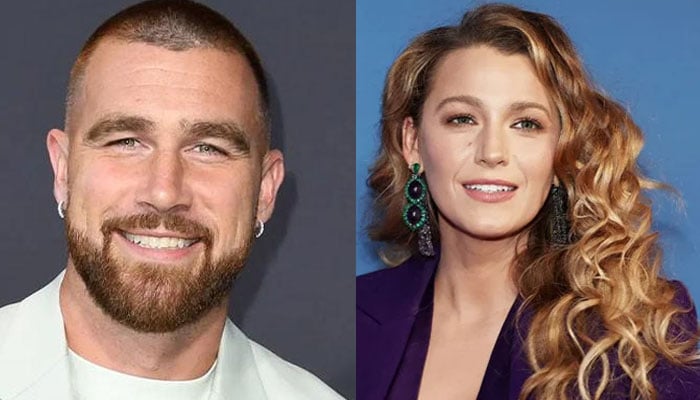 Travis Kelce pokes fun at Taylor Swifts best pal Blake Lively