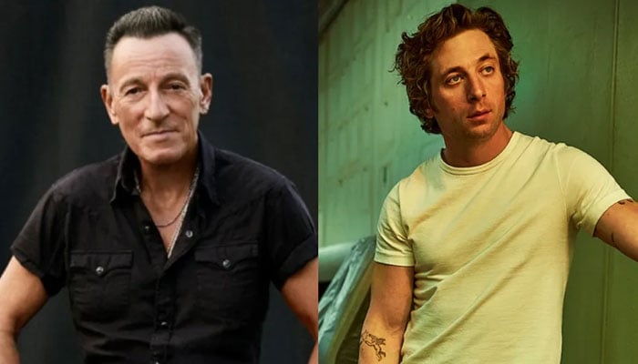 Bruce Springsteen gushes over Jeremy Allen Whites singing skills