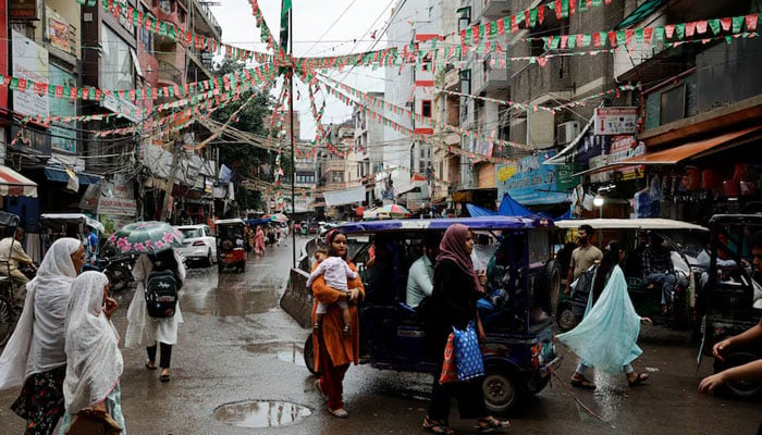 A view of Zakir Nagar, a Muslim neighborhood in New Delhi, India on September 18, 2024. — Reuters