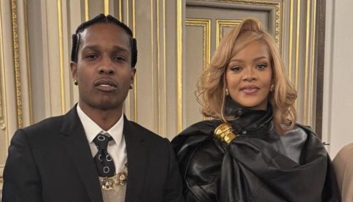 Rihanna and A$AP Rocky share two sons, RZA and Riot Rose