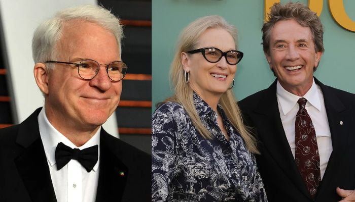 Steve Martin drops mysterious clue on Martin Short, Meryl Steeps romance