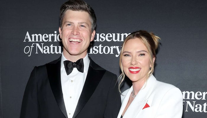 Scarlett Johansson gets playful revenge from Colin Jost over SNL digs