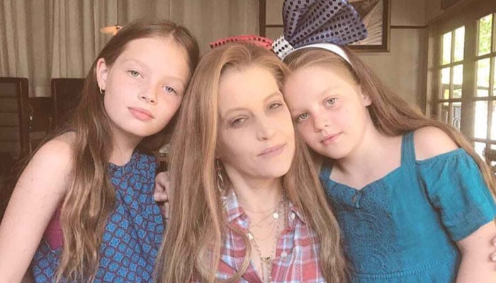 Priscilla Presley amazed at how fast her twin granddaughters growing up