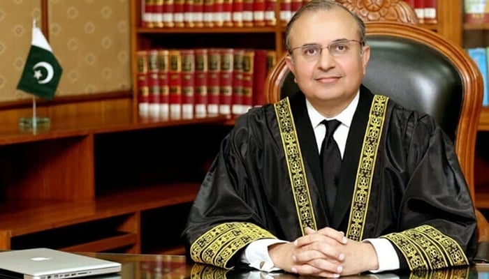 Supreme Court judge, Justice Mansoor Ali Shah. — SC website