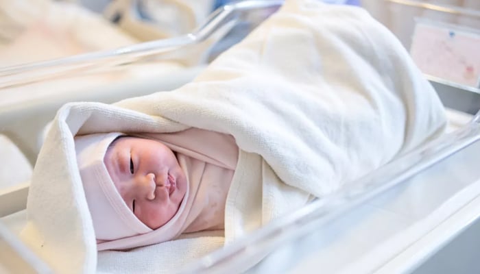 Representative photo of a newborn baby in the hospital. – AFP/File