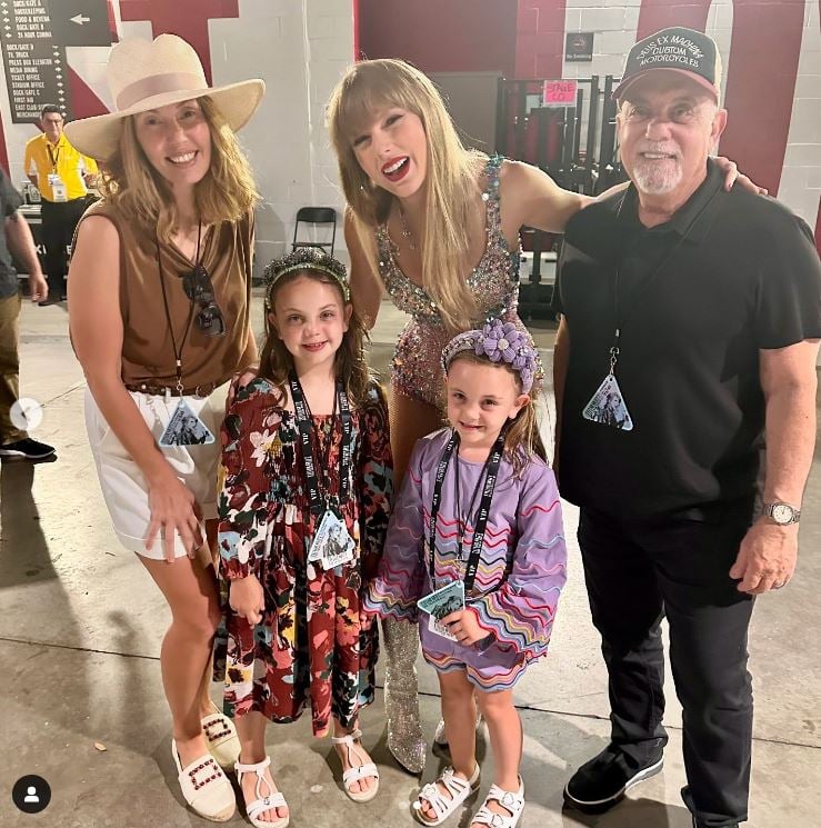 Billy Joel emmène ses filles au concert record de Taylor Swift