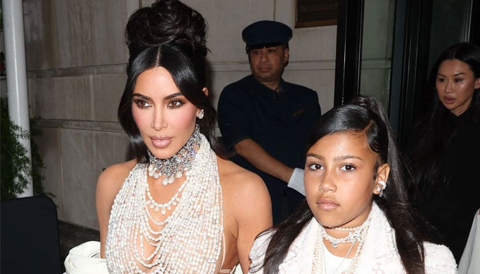 Kim Kardashian flaunts diamond studded birthday gift from daughter North