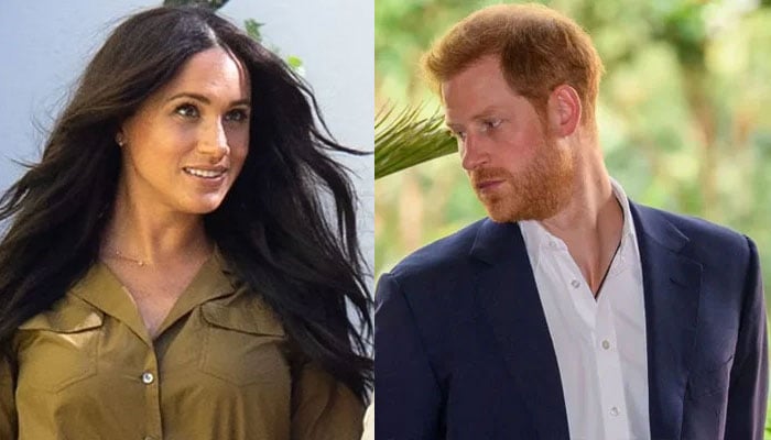 Prince Harry regressing into a child around Meghan Markle