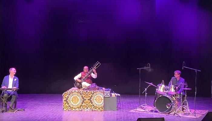 Musicians performing at the Arts Council of Pakistan in Karachi on October 23, 2024. — Instagram/@acpkhiofficial