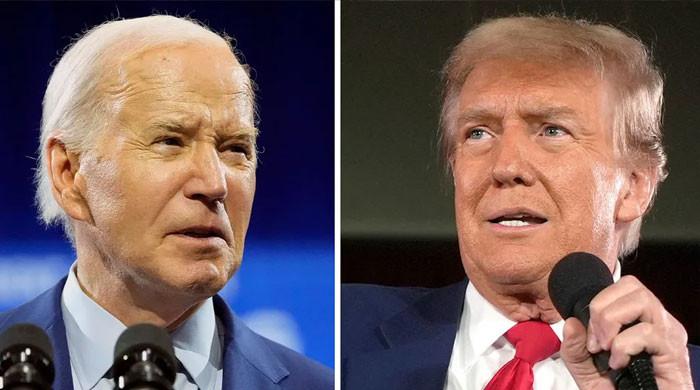 Joe Biden calls for Donald Trump to be locked up ‘politically’