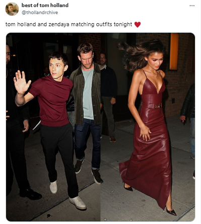 Zendaya matches with beau Tom Holland in rare outing in NYC