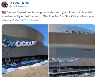 Taylor Swifts fans express excitement for Eras Tour friendship bracelets