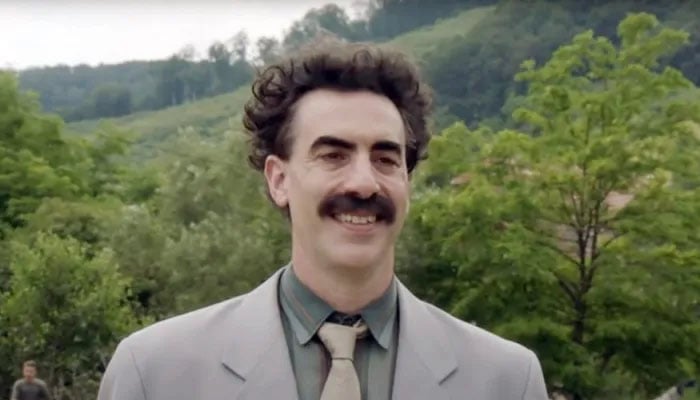 Sacha Baron Cohen played Kazakhstani journalist Borat in the eponymous 2006 movie