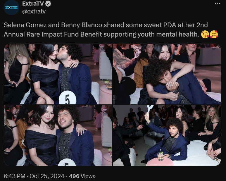 Selena Gomez, beau Benny Blanco get cozy at latest event: See pics