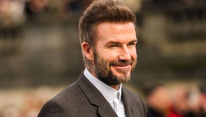 David Beckham appears loving towards daughter Harper amid football game