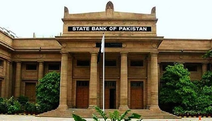 State Bank of Pakistan building in Karachi. — APP/ File