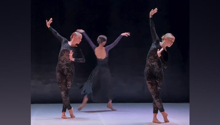 Dancers from Ballet de Barcelona performing at the ongoing World Culture Festival at Arts Council of Pakistan in Karachi on October 26, 2024. — Instagram/@acpkhiofficial