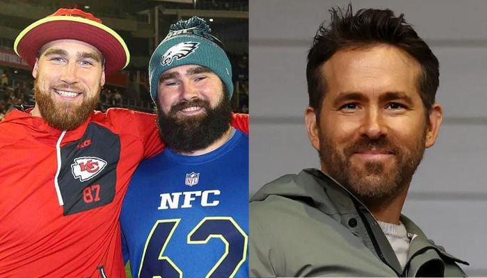 Travis, Jason Kelce reacts to Taylor Swifts close pal Ryan Reynolds special message