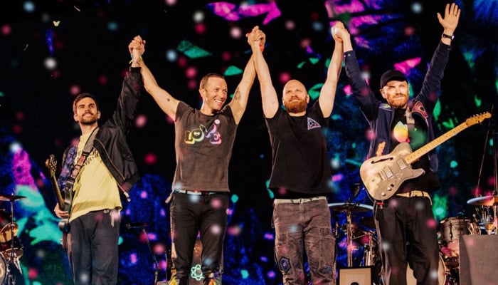 Coldplay fans get sneak-peek into Music of the Spheres Tour