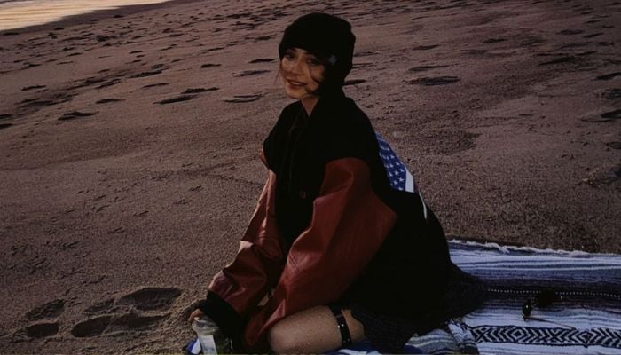 Actor Alizeh Shah pictured on a beach in the US. — Instagram/@alizehshahofficial/File