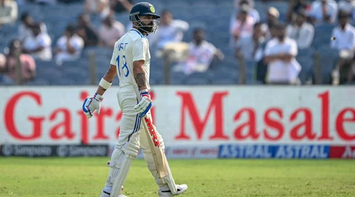 ‘Frustrated’ Kohli takes out anger on ice box