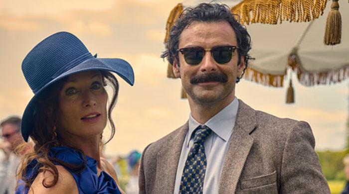 ‘Rivals’ star Aiden Turner opens up on intimate scenes with Victoria Smurfit