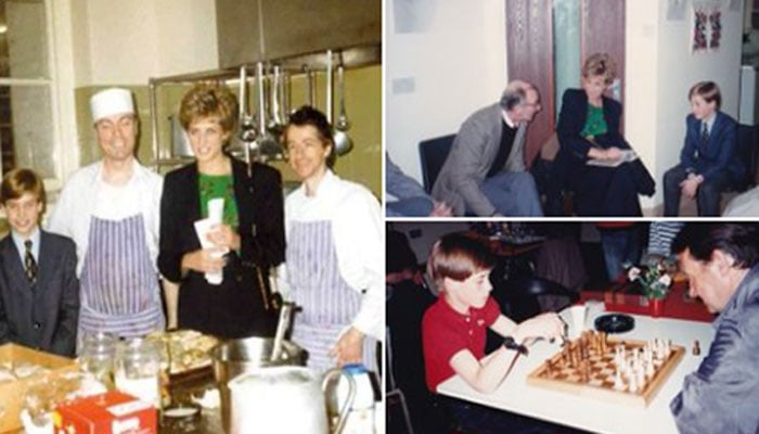 Kensington Palace reveals historical photos of Prince William with Princess Diana