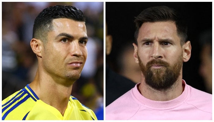 A combination of images showing Cristiano Ronaldo (left) and Lionel Messi. — Reuters/Files