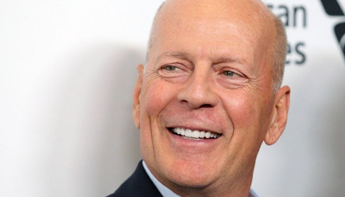 Bruce Willis takes a rare foray in his fight against dementia