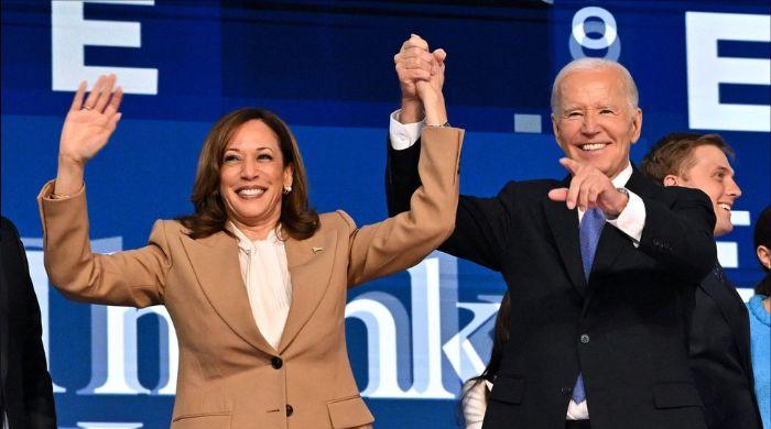 Biden casts early ballot for Harris as Election Day nears