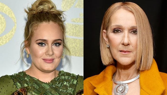 Adele keeps Celine Dion picture right next to stage during performances