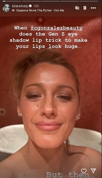 Blake Lively owns up to Millennial bad ideas in makeup as she tries Gen Z trends