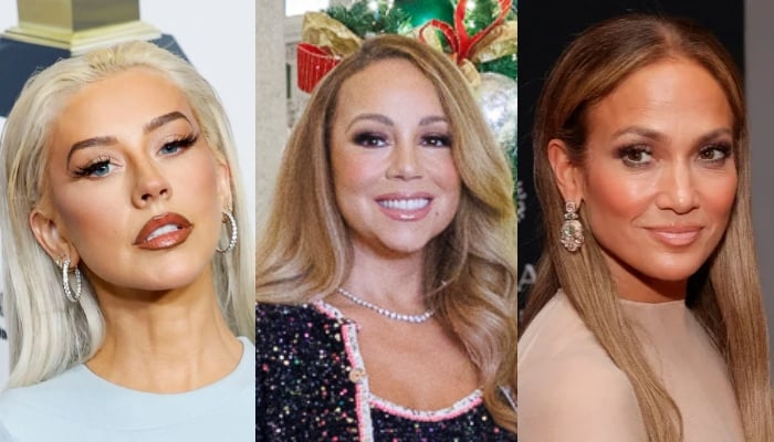 Photo: Mariah Carey trying to one up Jennifer Lopez, Christina Aguilera: Report