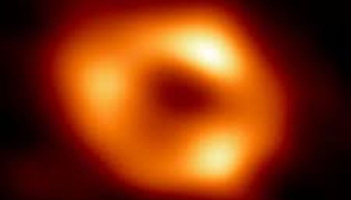 The 2022 image of the black hole Sagittarius A at the heart of the Milky Way galaxy. — AFP/file