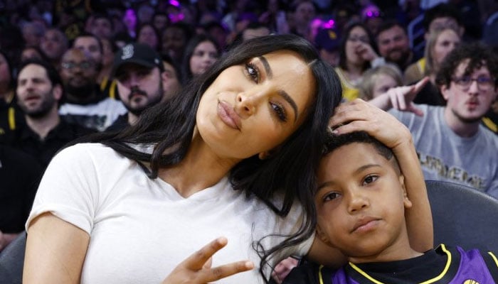 Kim Kardashian gives strong punishment to son Saint?