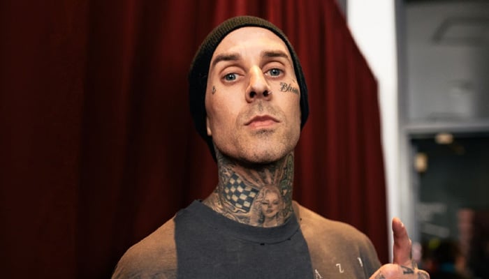 Travis Barker shares sweet moment with son amid spooky season