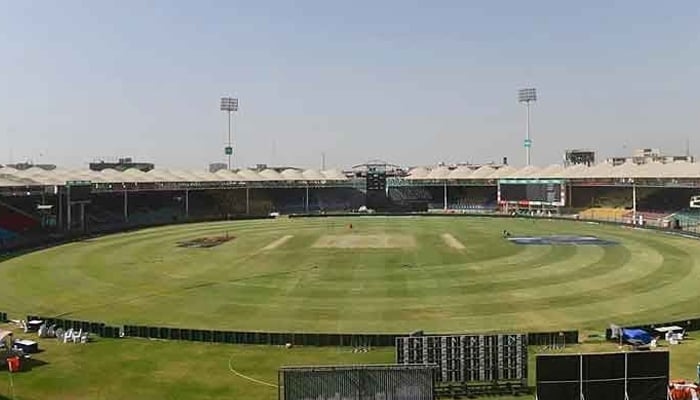 The National Stadium Karachi pictured in this undated photograph. — AFP/file