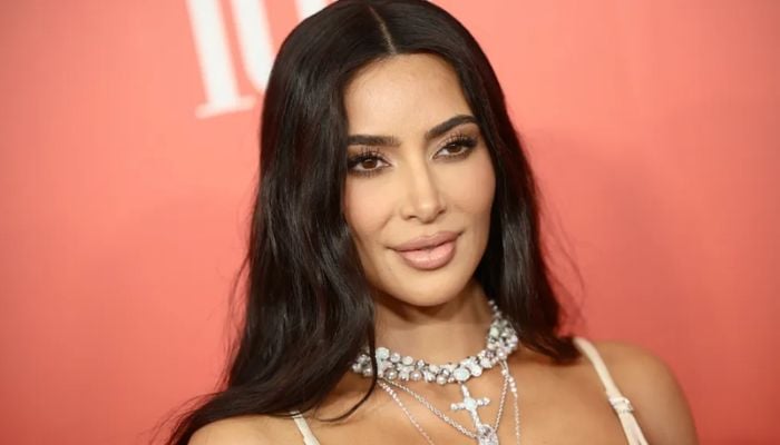 Kim Kardashian outshines in bold Albino Alligator look for spooky season