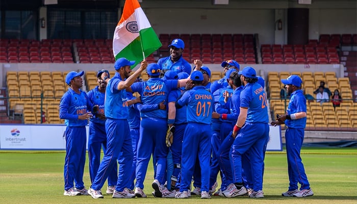 Indian blind cricket team in this undated photo. — Facebook/@Cricket4Blind