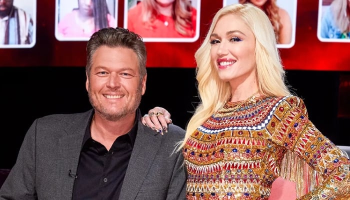 Photo: Gwen Stefani manipulating obese Blake Shelton with pretty face: Source