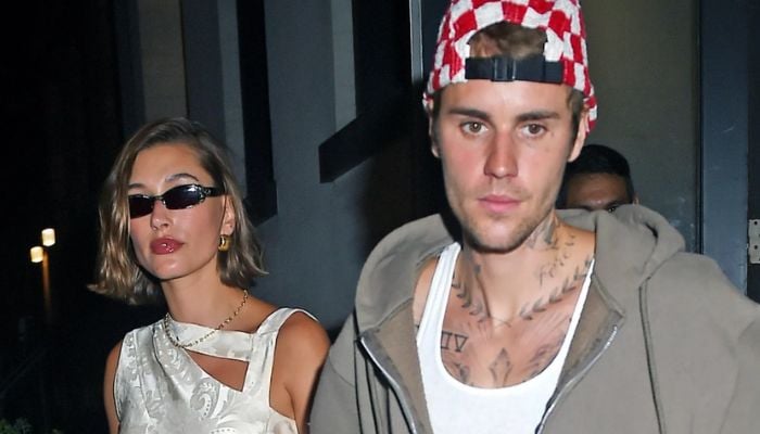 Hailey, Justin Bieber pose as family of 3 for the first time