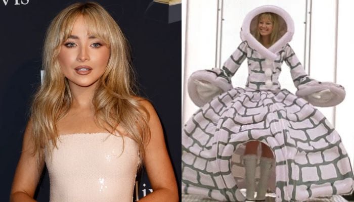 Sabrina Carpenter gets Hilary Duffs seal of approval for iconic igloo costume