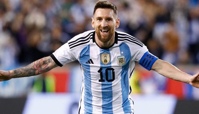 One of the greatest football players to ever live, Argentinas Lionel Messi celebrating during a game. — AFP/file