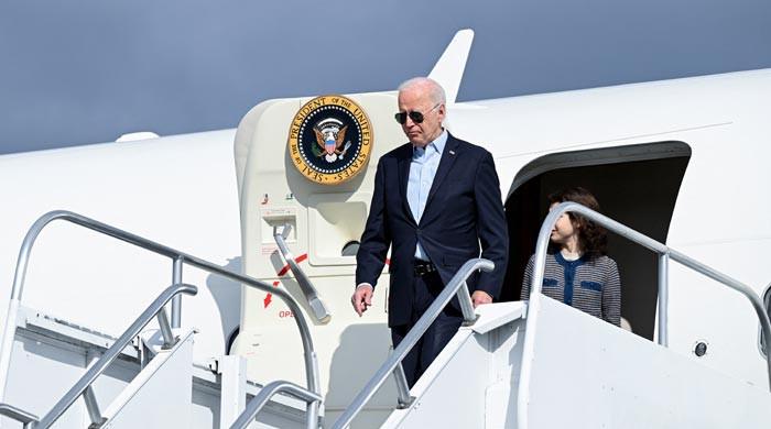 Biden makes final campaign stop for Harris in Scranton, his childhood hometown