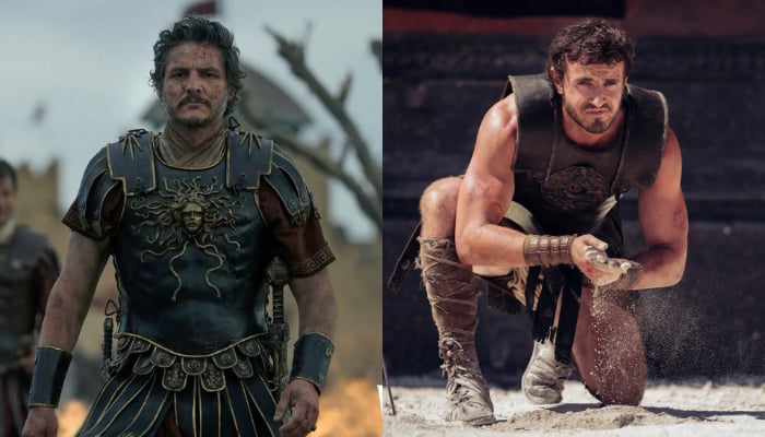 Pedro Pascal and Paul Mescal were both trained to portray their characters in Gladiator II